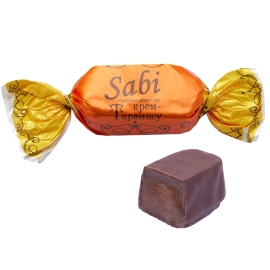 Конфеты помадные "Sabi" со вкусом крем-тирамису